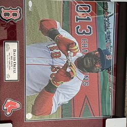 Boston Baseball Frame/Plaque
