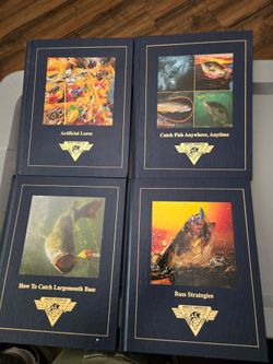 4 North American Fishing Book bundle $10 (pick up in mesa)