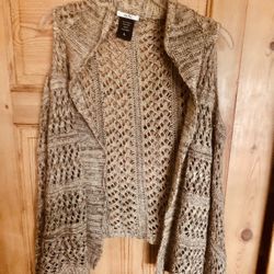 Knit Shrug New Size L