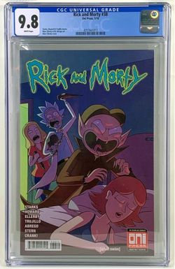Rick And Morty #38 CGC Graded 9.8