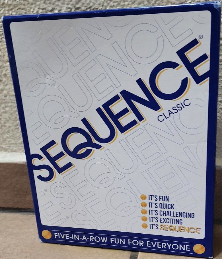 🎲 Sequence Classic Board Game – Fun Family Strategy Game – Great for All Ages!