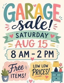 Garage sale