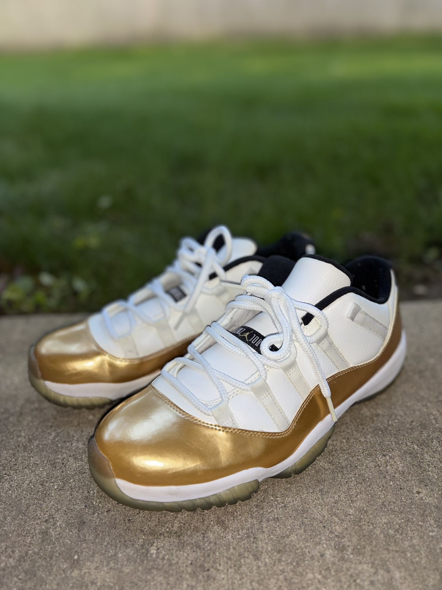 Jordan 11 Low Closing Ceremony Gold Medal - Size 11