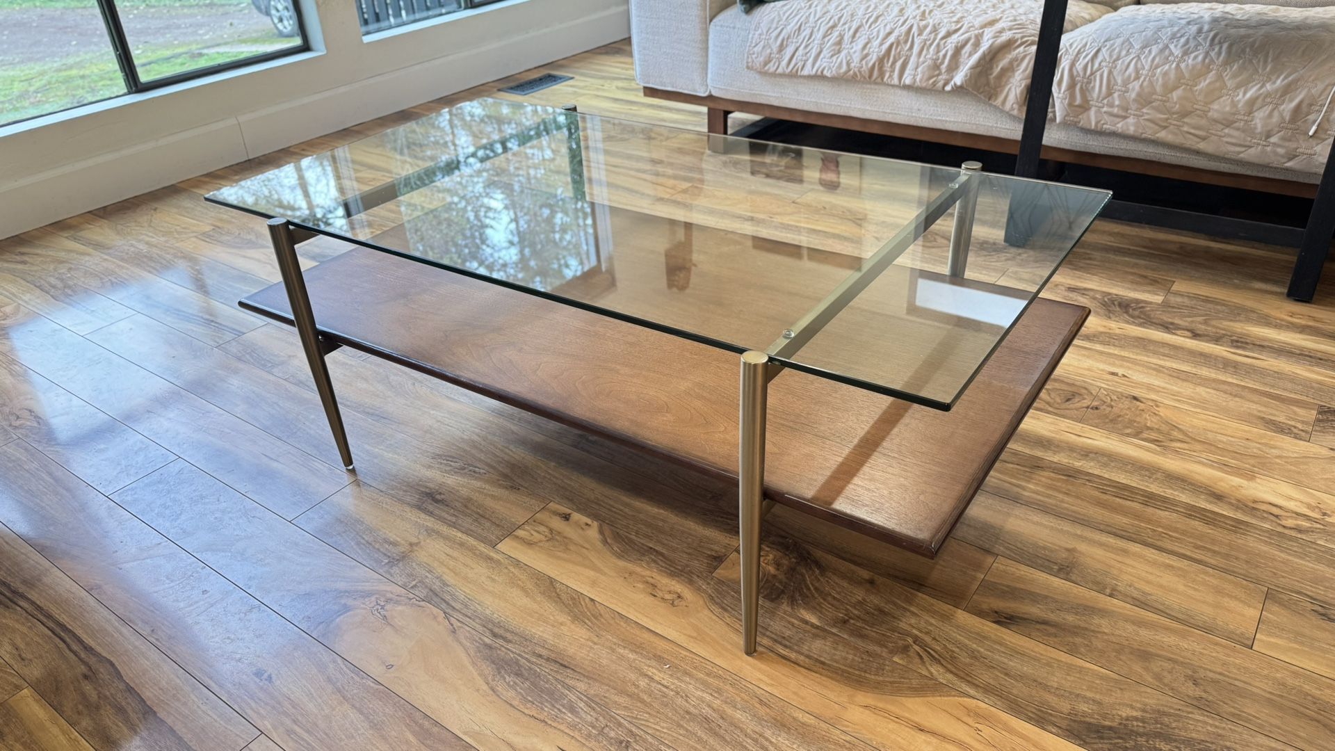 West Elm Mid-Century Art Display Coffee Table