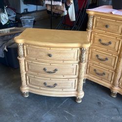Dresser With Mirror  And Nite Stand 
