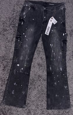 Black Purple Brand Denim Jeans Brand New Size 34
