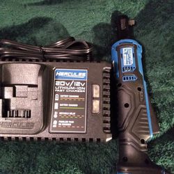 Brand New Hercules 12 Volt 3/8 Ratchet With Battery And Charger