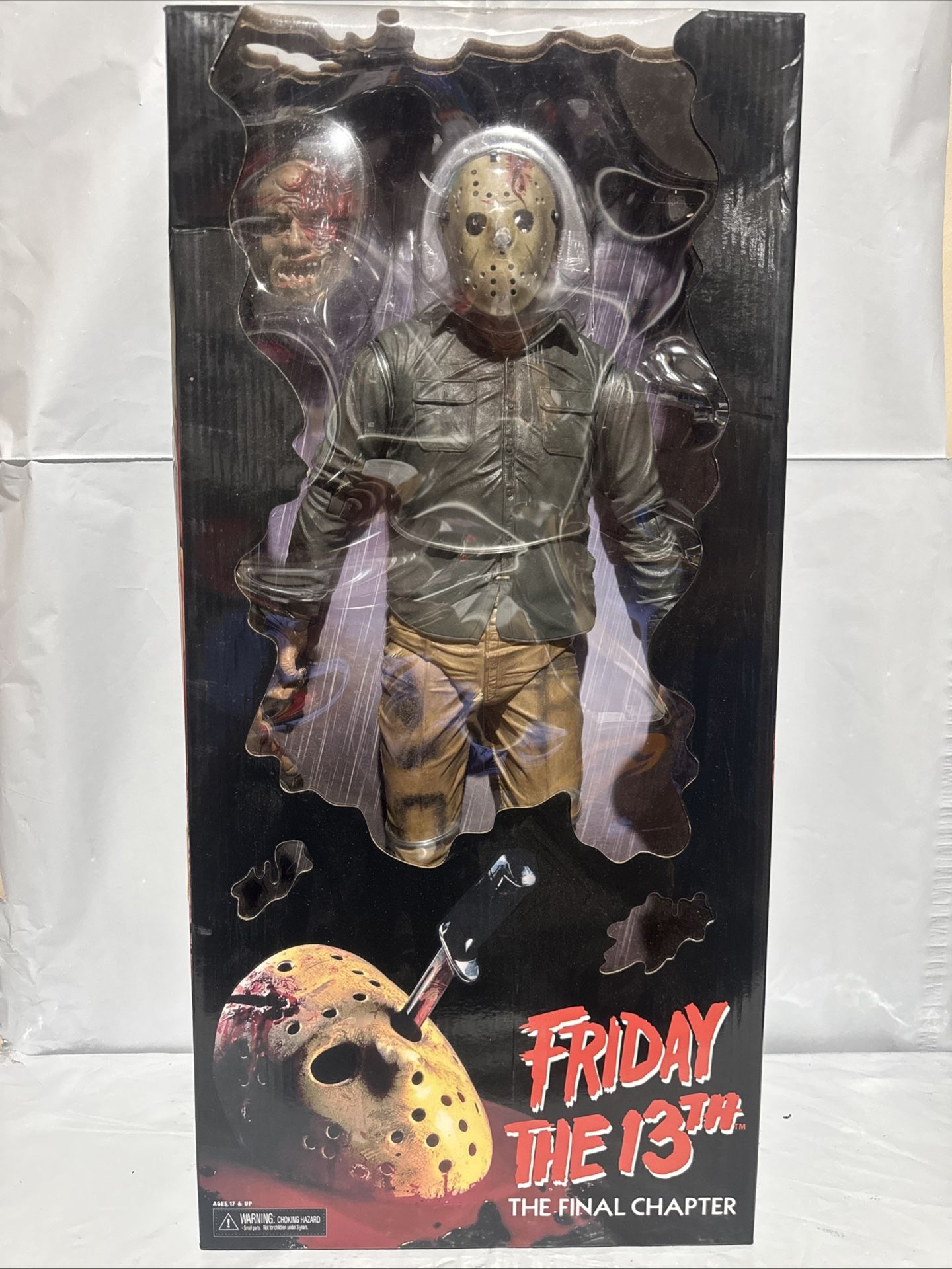 NECA Friday The 13th Part 4 Jason Voorhies 1/4 Official Action Figure 18'' Model