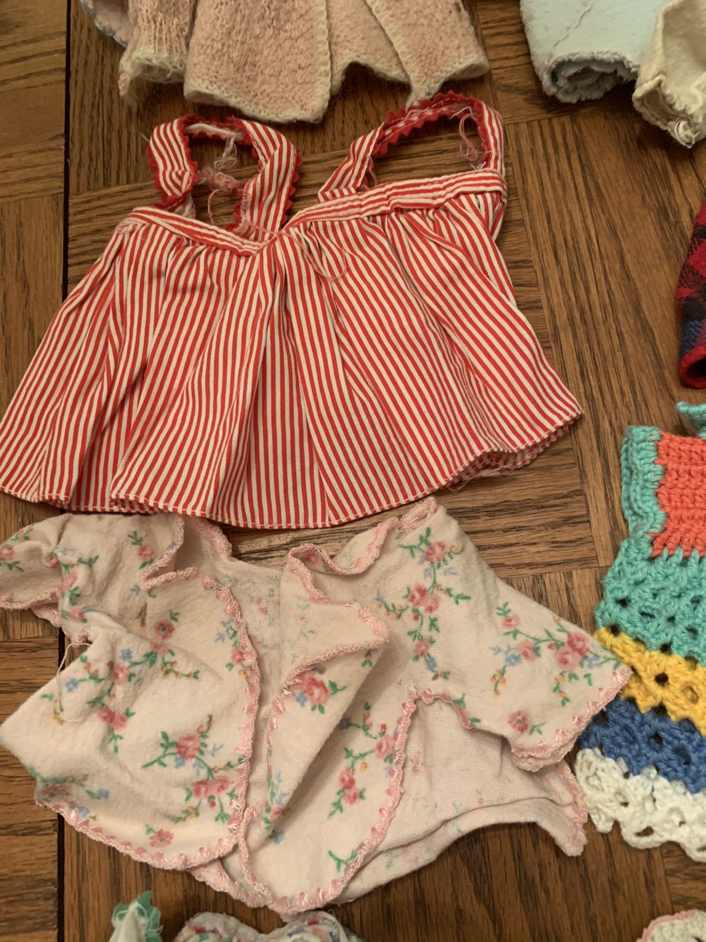 Vintage Doll Clothes All Types. Very Old Great Condition Smoke Free home