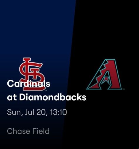 D-Backs vs Cardinals