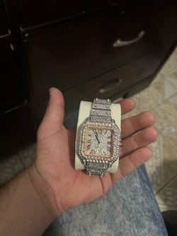 Cartier mossinate watch