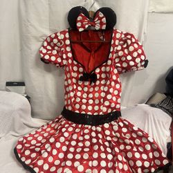 Disney Minnie Mouse Costume Size: S / M