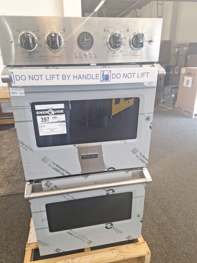 Viking 27 Inch Double Wall Oven