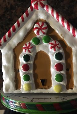 Gingerbread house kitchen timer