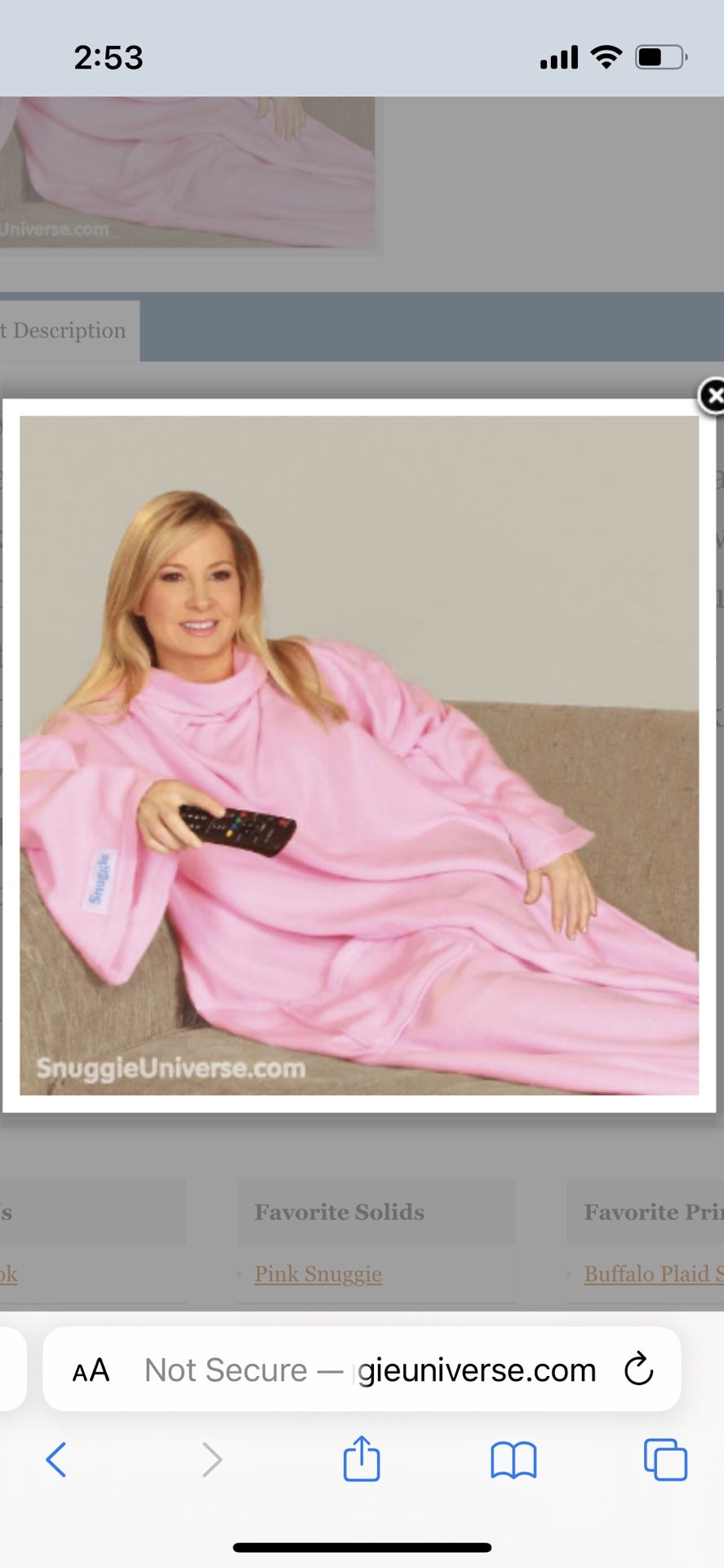 Snuggie Pink - Christmas Gift