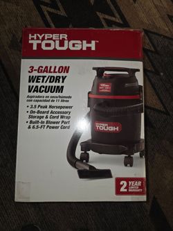 Hyper Tough 3 Gallon Wet Dry Vac