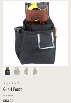 occidental leather 6-in-1 Pouch
