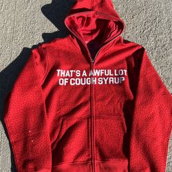 That’s A Awful Lot Of Cough Syrup Vvs Red Hoodie
