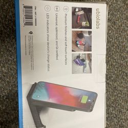 Brand New Sealed Ubio Labs 2-in-1 Wireless Charging Stand