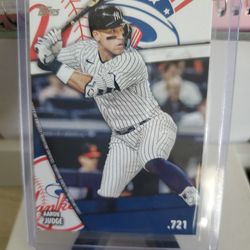 Yankees Aaron Judge Insert Card