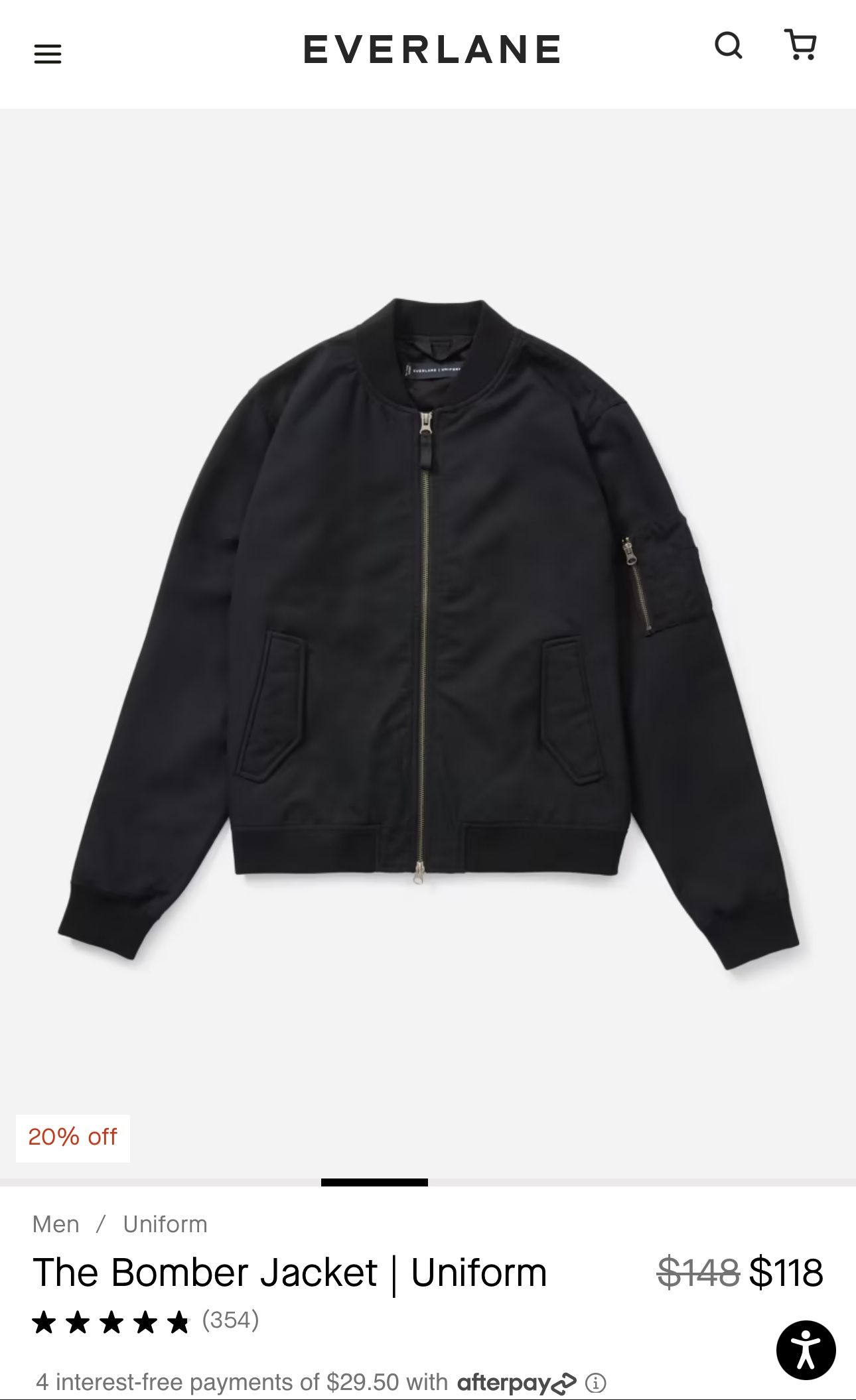 Everlane Bomber Jacket