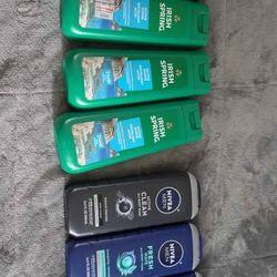 Irish spring and nivea body wash
