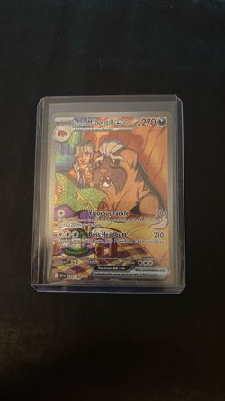 Arven's Mabosstiff ex Pokémon Card 235/182