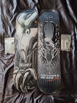 Tony Hawk Pro skater boards