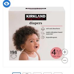 Kirkland Diapers Size 4