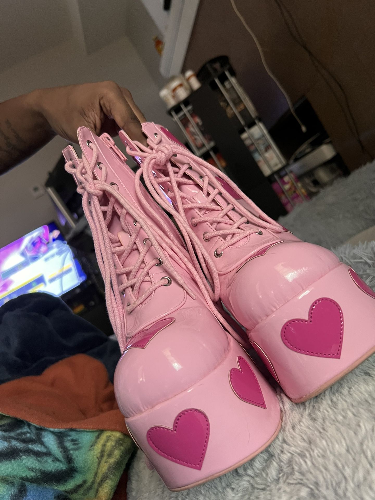 Dolls Kills Sweet Retro Romance Boots