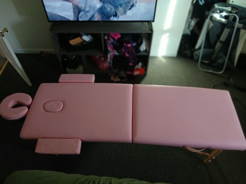 Pink Message Table Like New