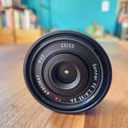 Sony Sonnar FE 35mm F/2.8 Zeiss E-Mount Camera Lens