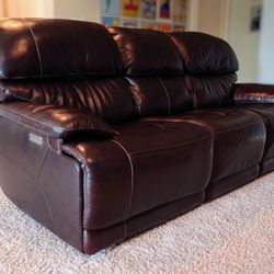 Leather Recliner Sofa For Sale