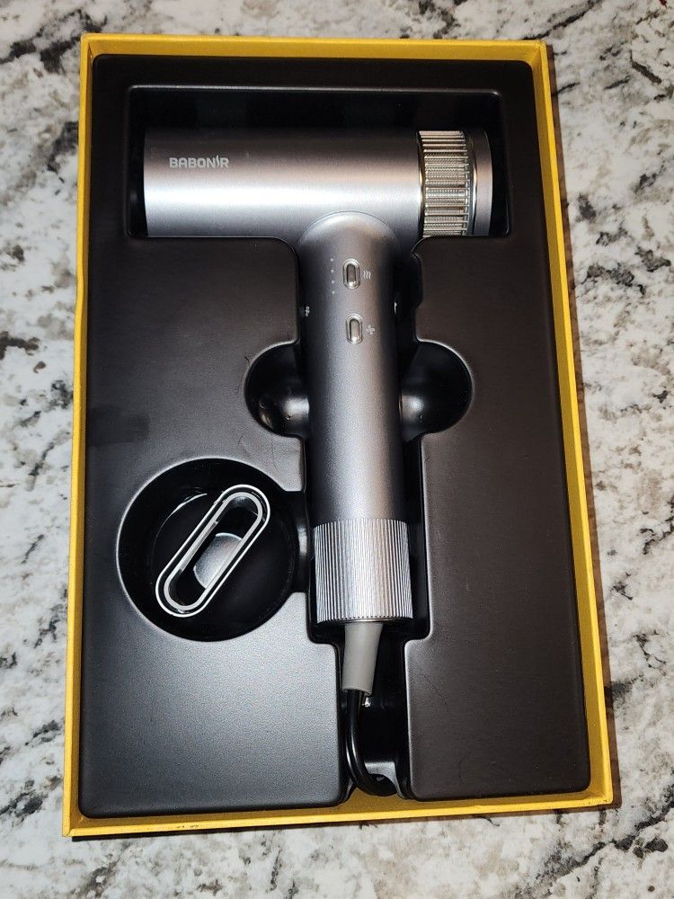 BABONIR Hair Dryer, High Speed Ionic Blow Dryer, Fast Drying 110000 RPM, 0.67lbs Lightweight, 4 Temps, 2 Speeds