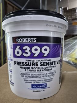 SALE 💪 $35 Robert's Adhesive 6399, 1 Gallon