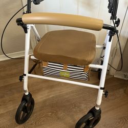 Brand New Medline Foldable Steel Rollator