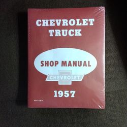 Unopened 1957 Chevy Truck Factory Shop Manual 