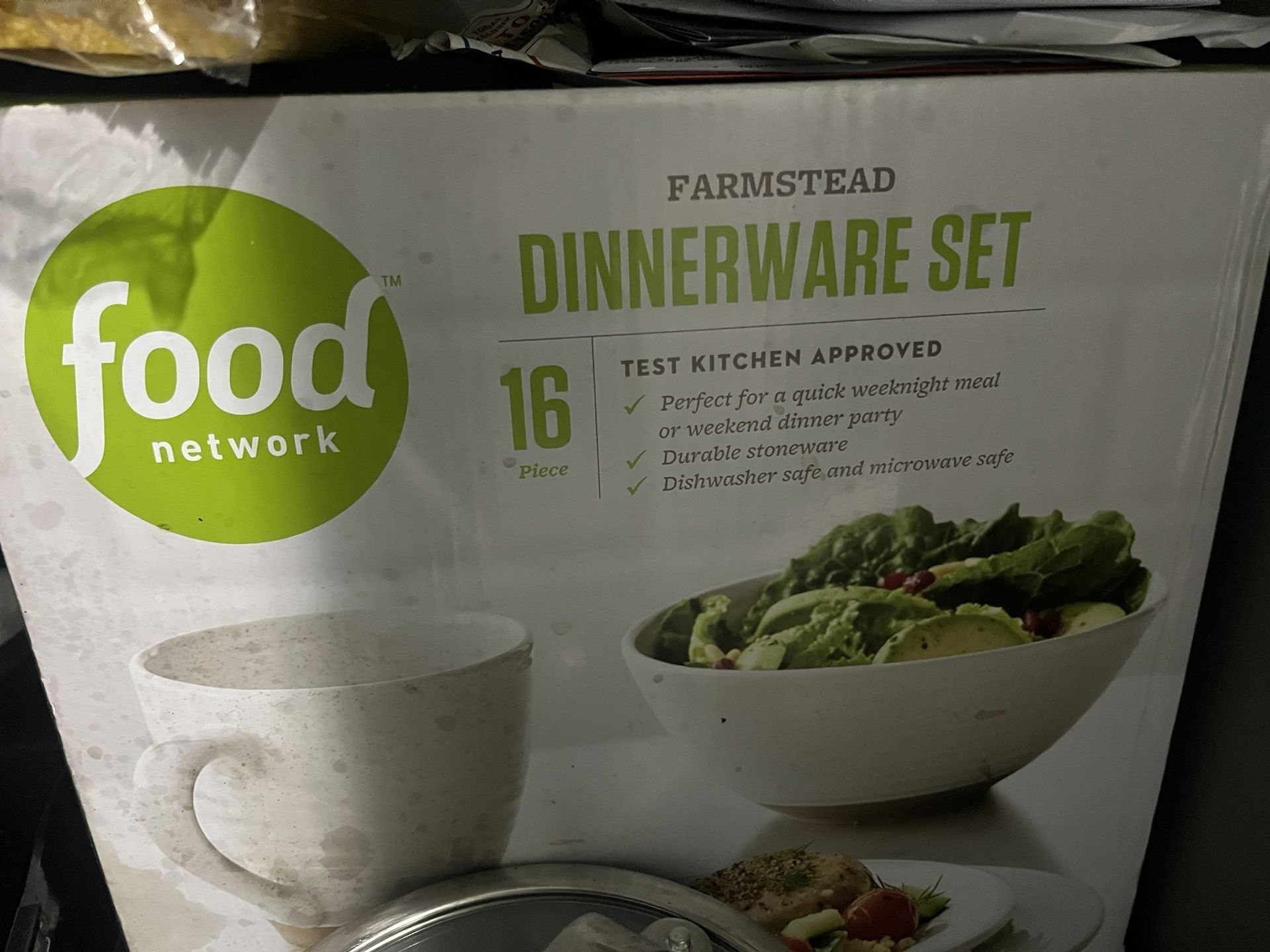 16pcs Dinner Ware Set Food Network