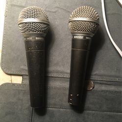 SM58 Microphone.