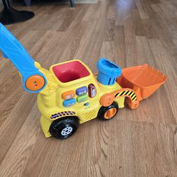 VTech Pop-a-Balls Push & Pop Bulldozer