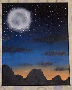 Cosmic Harmony Artwork Painting 