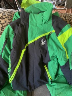 Spyder Snow Jacket And Bib Youth 10