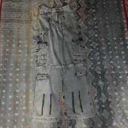 Balenciaga Raver Cargo Jeans Size 30