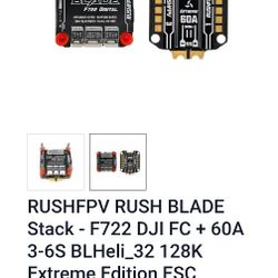 Fpv Drone Parts .Crossfire Motors,4 In One ESC And Flight Controler 