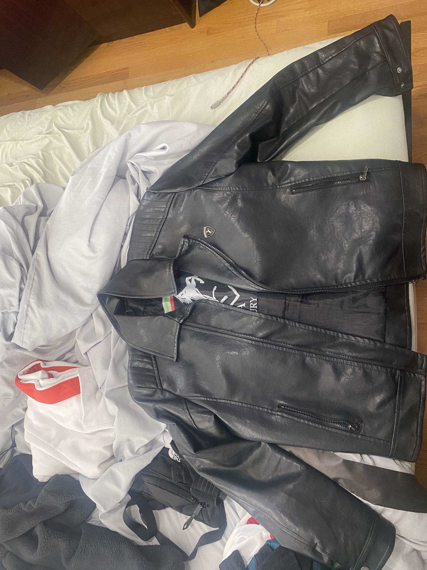 Ferrari AC Luxury Leather Jacket