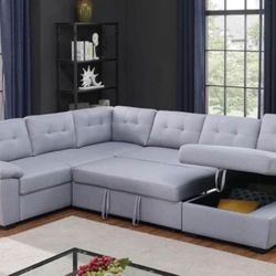  NEw Family Size Sleeper Sofa Sectional . Free Local Delivery 