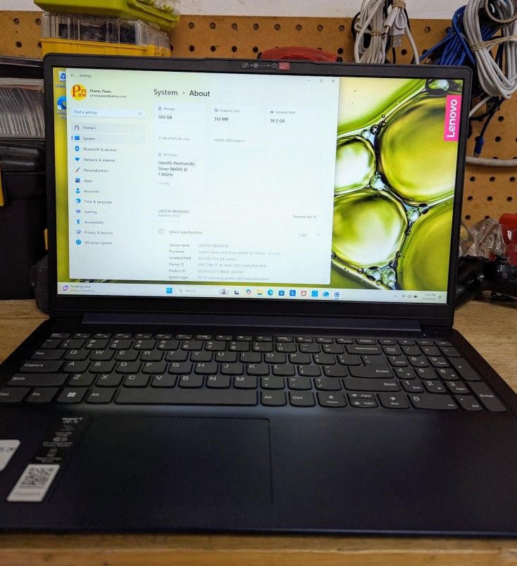 Lenovo Pentium Laptop