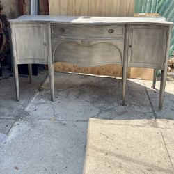 Vintage Grey Dresser