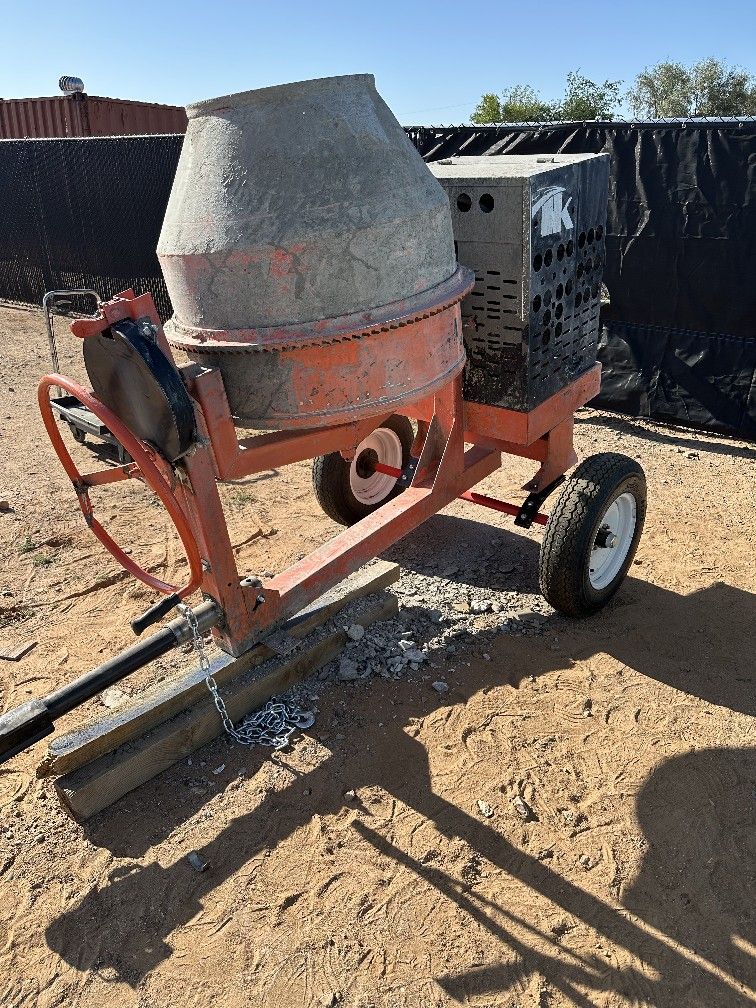 Cement Mixer 9 Cu Ft.