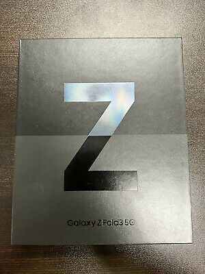 Sealed Samsung Galaxy Z Fold3 5G - 512GB - Phantom Black (Factory Unlocked)